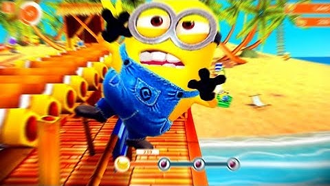 Despicable Me: Minion Rush - Minion Beach - Gameplay Walkthrough Part 20 (Android, iOS)