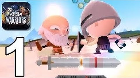 World of Warriors - Gameplay Walkthrough Part 1 - Warriors Landing (iOS, Android)