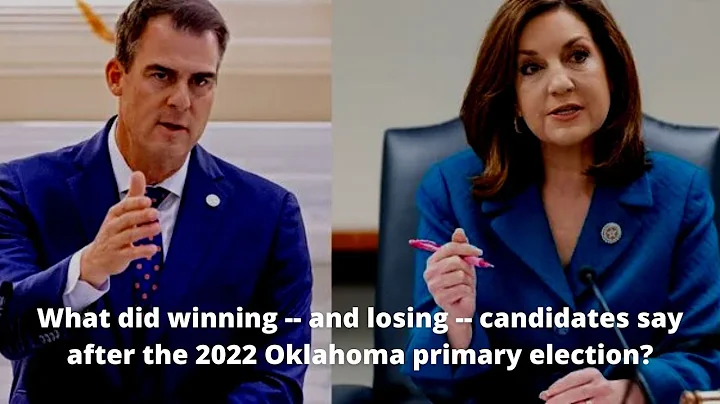 Gov. Kevin Stitt, Joy Hofmeister and others speak after Oklahoma 2022 primary election results.