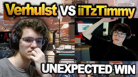 iiTzTimmy vs Verhulst!!  iiTzTimmy team Secures an Unexpected win in ALGS Scrims!