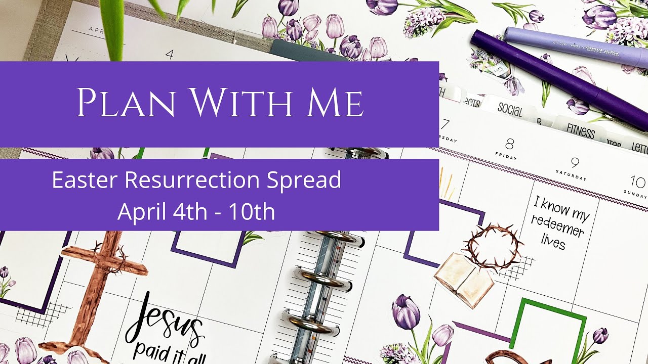 Plan With Me | Easter Resurrection Spread