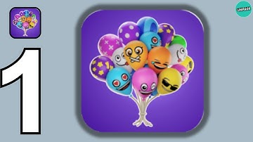 Match Balloons 3D!- Gameplay Walkthrough Part 1(iOS, Android)#puzzlegames