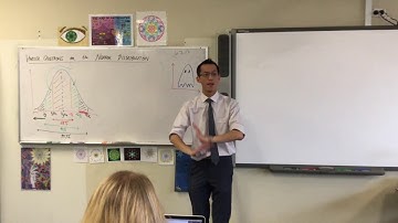 Normal Distribution - Harder Questions (3 of 3: Battery lifetime example)