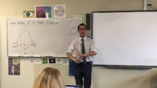 Normal Distribution - Harder Questions (3 of 3: Battery lifetime example) Normal Distribution - Harder Questions (3 of 3: Battery lifetime example)