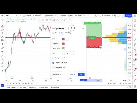 Plan Your Trades With The Long And Short Position Tools