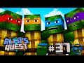 Minecraft - Ali-A's Quest #37 - "TEENAGE MUTANT NINJA TURTLES!"