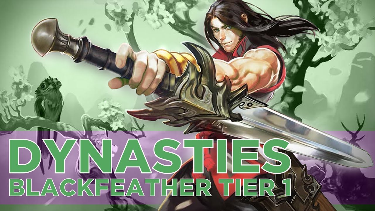 Vainglory Skins - Dynasties Blackfeather Tier 1 Gameplay (Update 1.18)