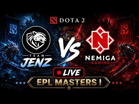 Team Jenz vs Nemiga Gaming | Live | DOTA 2 | EPL Masters I