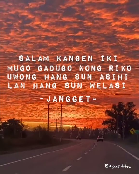 Story bahasa Using Banyuwangi jangget.