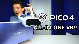 PICO 4 ADVANCED VR HEADSET! Unboxing, Gameplay and first impressions! #PICOXR #PICO4 #PICO4FUN