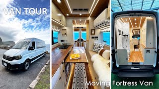 Moveing Fortress Van｜VW 大T豪華露營車 讓你不管去哪都能Glamping！改裝開箱完整介紹