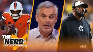 Why Russell Wilson will perform better with Mike Tomlin and Steelers culture | NFL | THE HERD