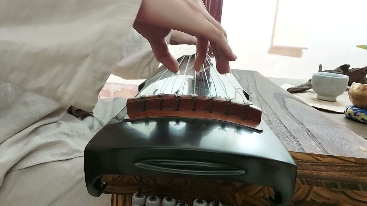 Chọn đàn cổ cầm guqin  古琴 Khúc cổ cầm - Quảng Lăng Tán (đàn dây pha tơ) - youtube