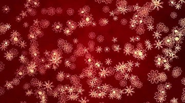 #Red #confetti #snowflakes and #bokeh lights on the Red loop #4k #3D background. 2023