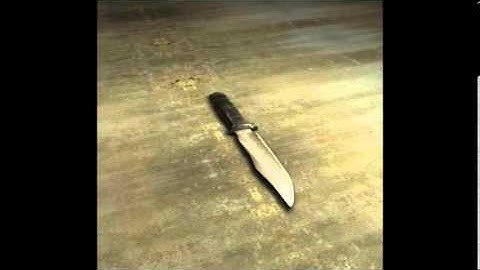 Knife 3D Model | Weapons / Military 3D Models | max, 3ds, c4d, obj, lwo