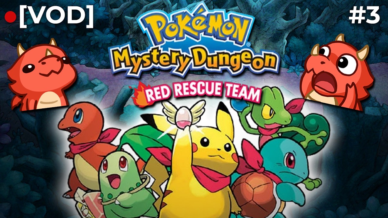 Pokemon Mystery Dungeon Red Rescue Team Playthrough (Part 3 / FINALE)