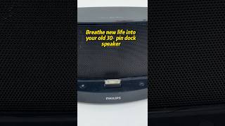 Turn your old 30-pin dock speaker wireless with R30. #bluetoothadapter #30pinadapter#shorts