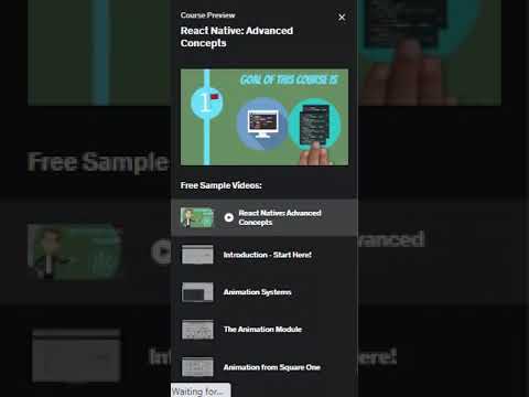 React Native: Advanced