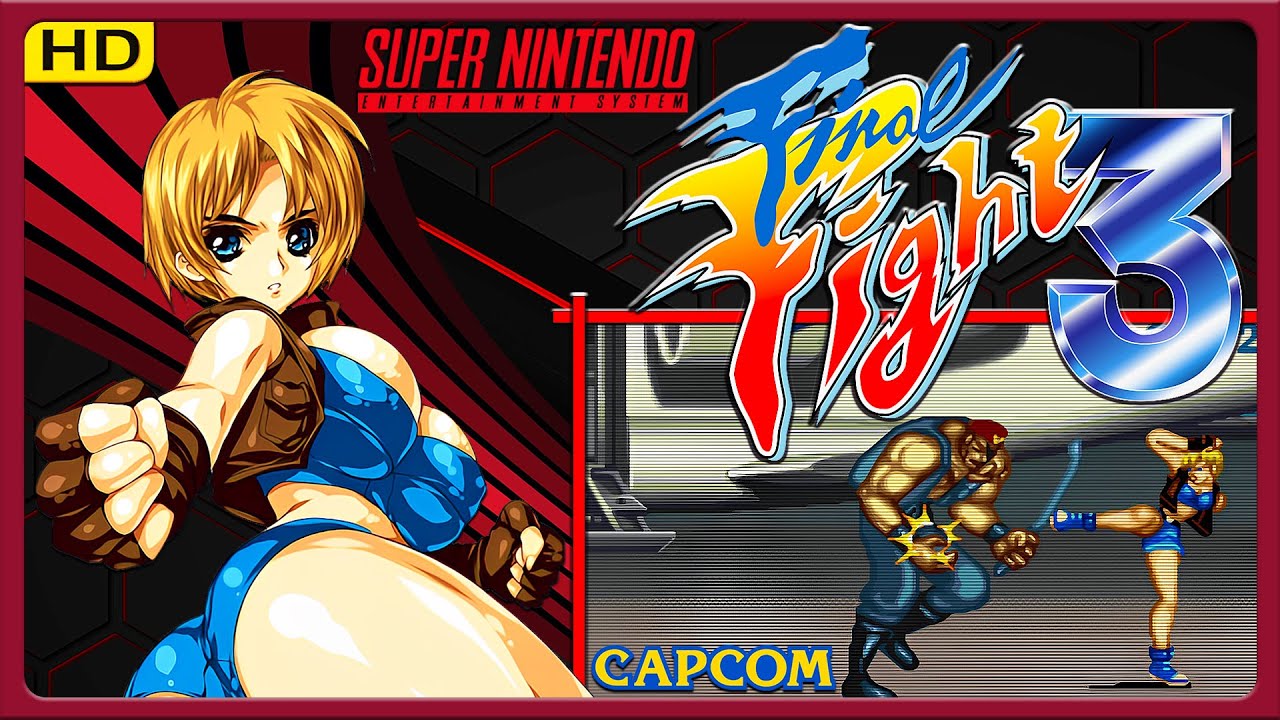 Final Fight 3 (SNES) - Gameplay with Lucia (HD60ᶠᵖˢ) [Playthrough