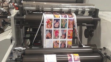 How print label? label flexo printing machine with slitting function