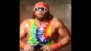 Macho Man Randy Savage Hyperventilating for an Hour