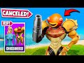 *CANCELLED* FORTNITE CROSSOVERS!! (METROID, LADY GAGA!) - Fortnite Funny and WTF Moments! 1258