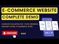 PHP Laravel E-commerce Website Demo | Grocery, Pharma, and E -Commerce store