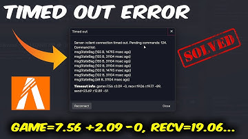 Timed Out Error in FiveM - Server client connection timed out. Pending commands...