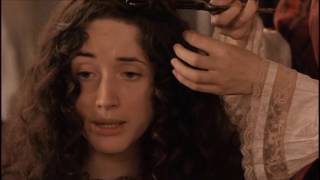 Jo burns Megs hair - Little Women - Winona Ryder