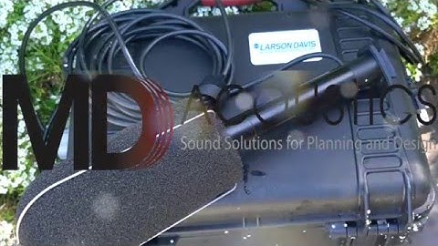 The Noise Tutor Sound and Vibration Monitoring equipment