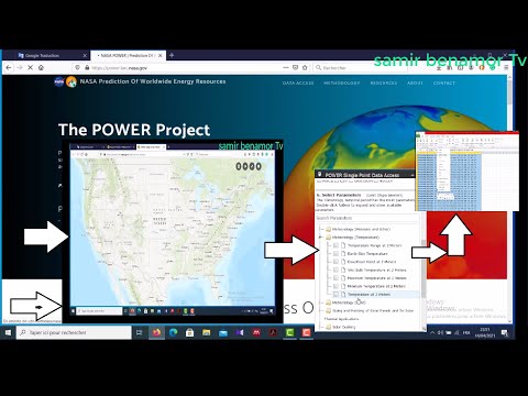 Télécharger les données climatiques historiques et conversion d&rsquo;un fichier CSV en format EXCEL