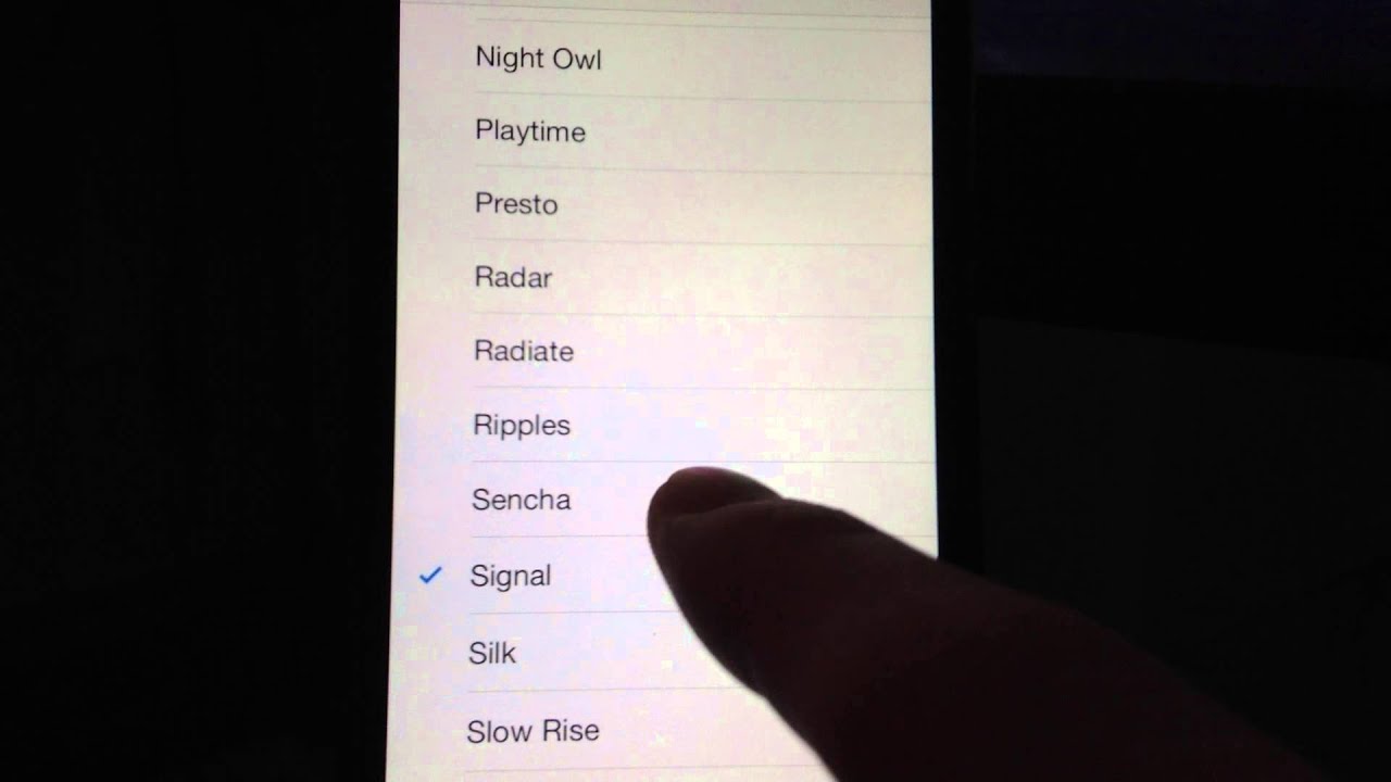 New Default Ringtones for iOS 7 / iPhone - YouTube