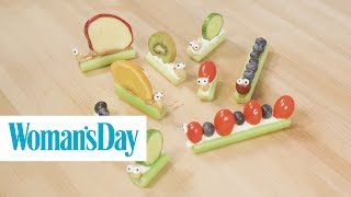 These Adorable Snacks Take Ants On A Log To The Next Level | Woman&#39;s Day