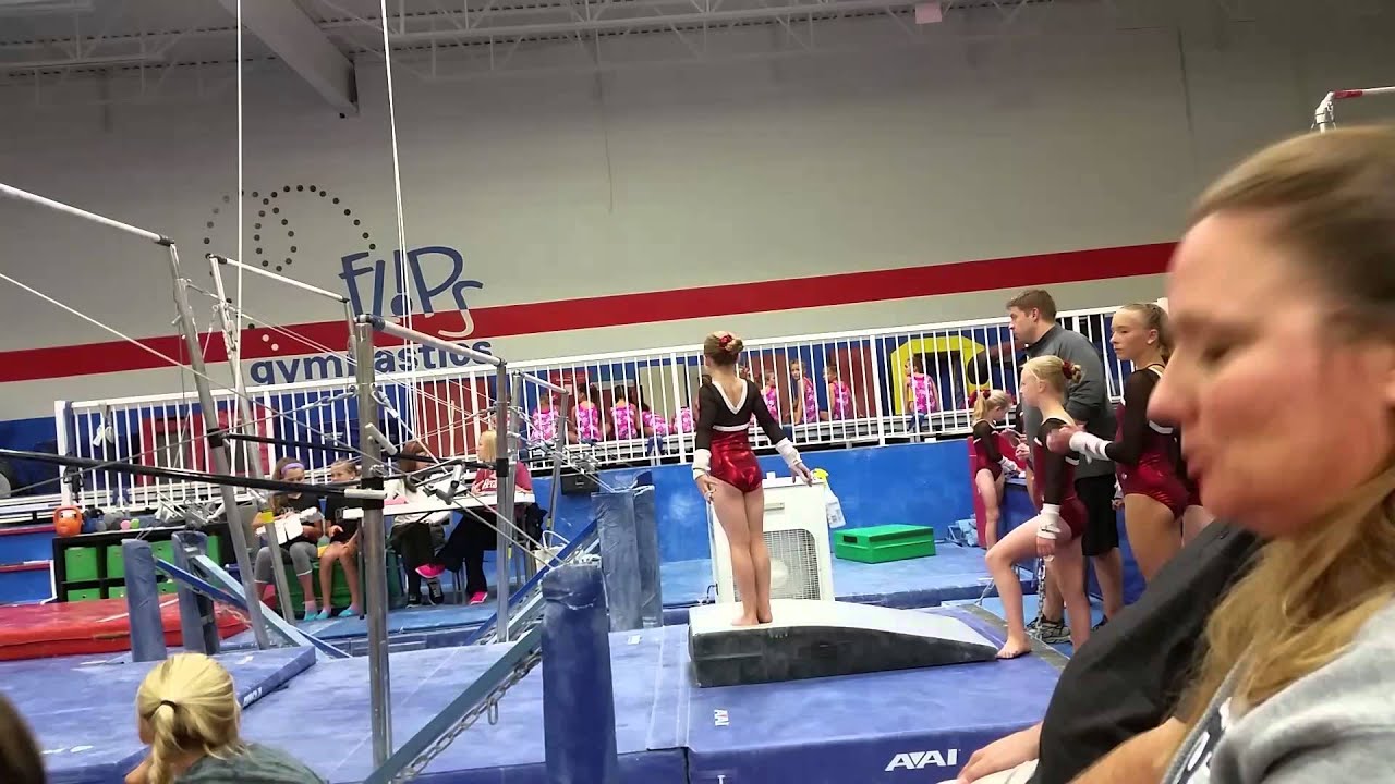 Level 5 Bars Gymnastic Routine Gymnastics Level 5 Bars Routine 9 Years Old Score of 9.05 1st Place ...