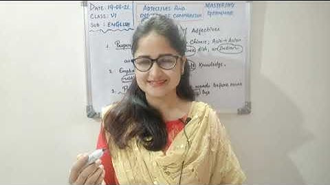 CLASS VI ENGLISH 19-06-2021 by Ms. SHWETA SHUKLA