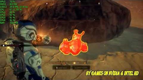 Mass effect Andromeda on intel hd graphics 4000 i3 8Gb ram