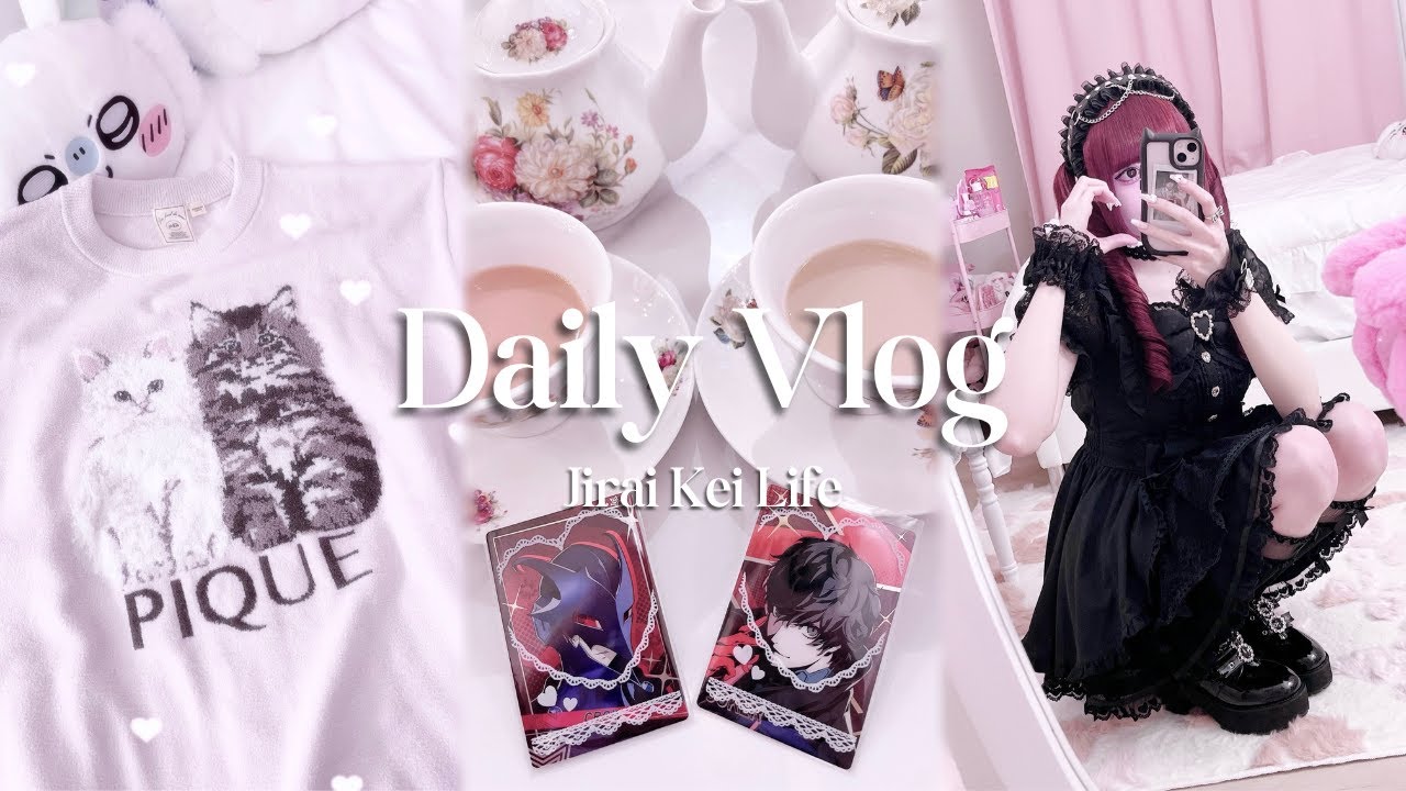 [vlog] jirai kei girl’s shopping trip~ gelato pique, sanrio, japanese cafe, karaoke | nyc vlog