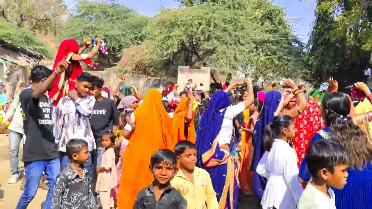 आदिवासी निमाड़ी सॉन्ग (नील्ली चांंदनी ) At Bor Ajanti me 