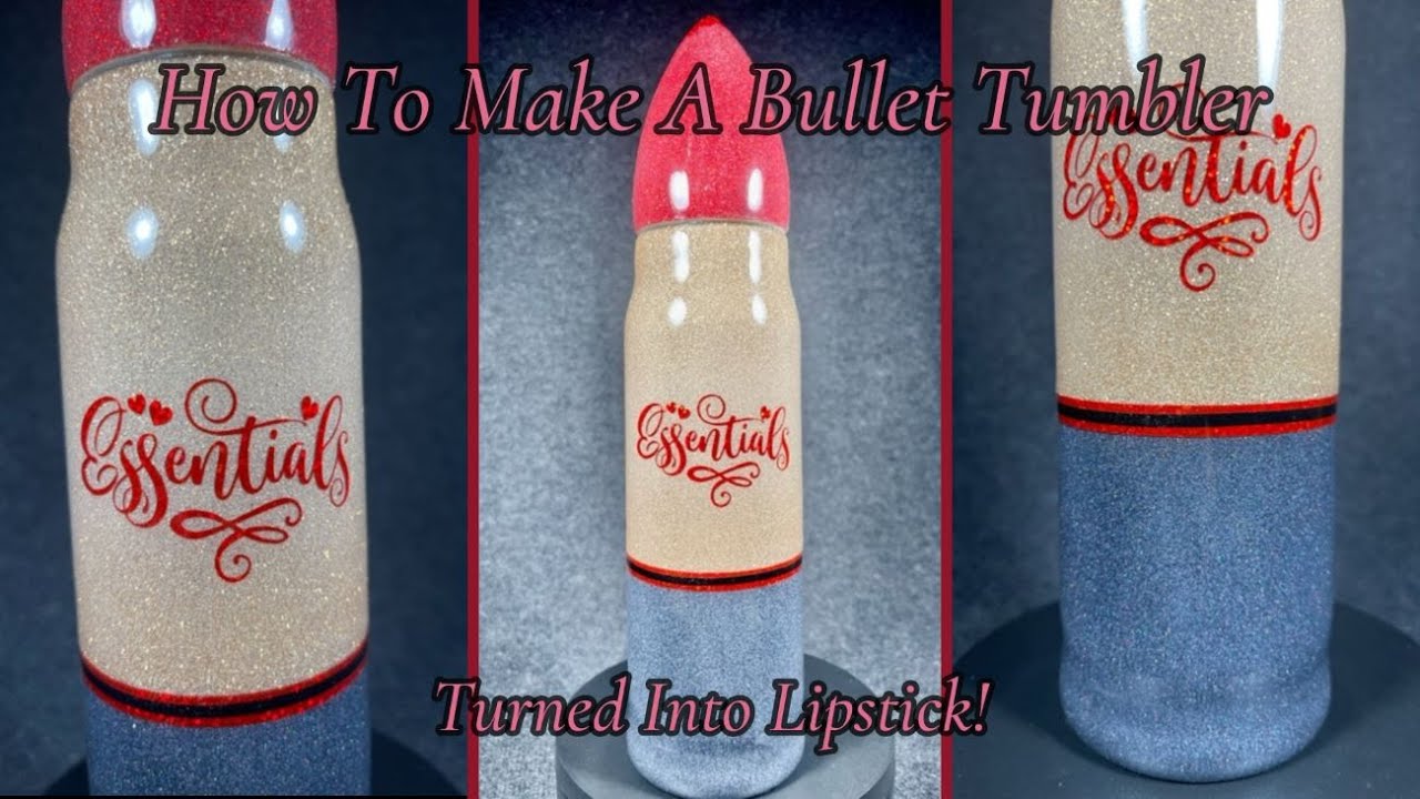#18 Make A Lipstick Resin Tumbler - Step By Step!