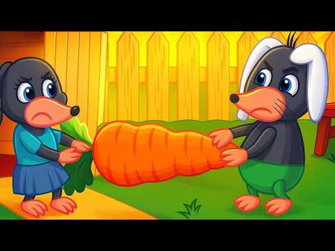 THE CARROT THIEF - Benny Mole and Friends - Cartoon for Kids 4K