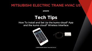 How to Install and Set Up the kumo cloud® app and Wireless Interface screenshot 1