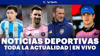 EN VIVO 🔴 Noticias: MESSI no JUGARÁ el ALLSTAR de MLS, actualidad de BOCA, RIVER y MÁS | TyC Sports
