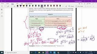 Calculus 3.3 Derivative of Inverse Functions Examples 1 & 2 Derivatives Of Inverse Functions Calc1 Examples 19