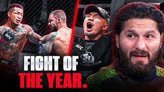 Masvidal & Poirier react to Joshua Van retaining his title in Instant Classic vs Alexandre Pantoja 👀