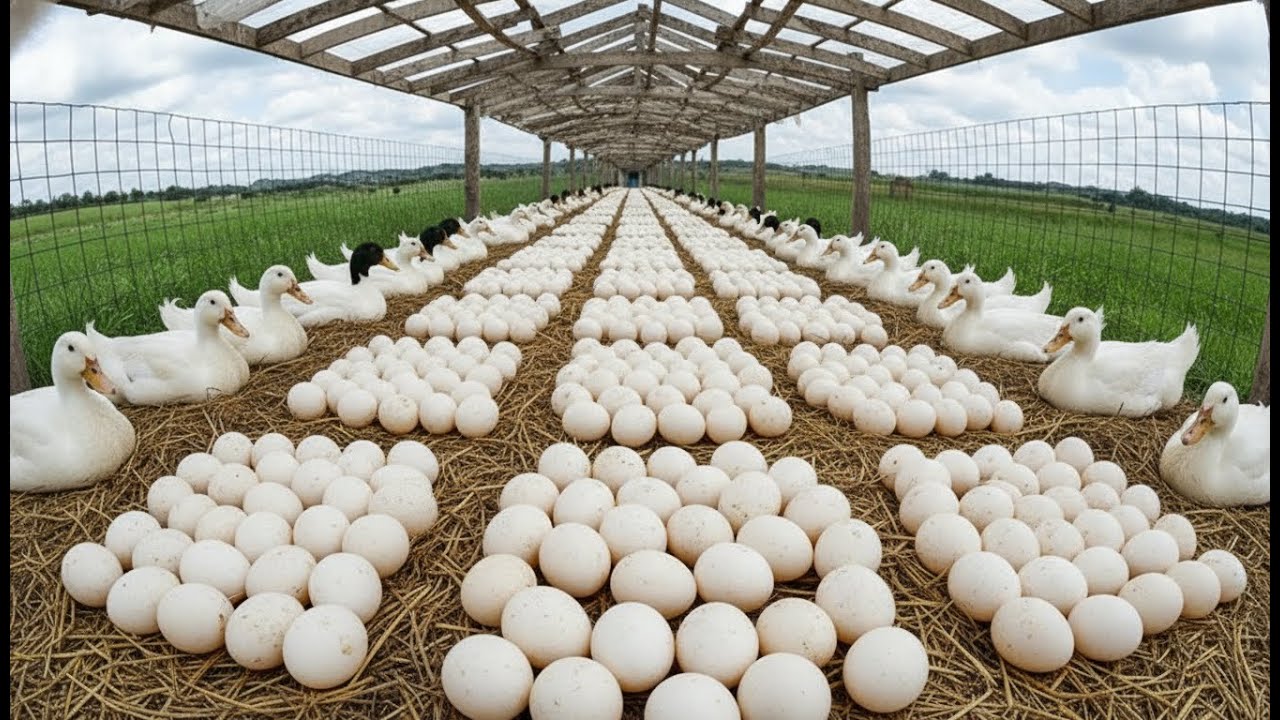 Profitable Duck Farming: Why Duck Eggs Are Better Than Chicken Eggs!
