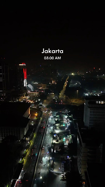 Jakarta at 3 AM! #jakarta #jakartainfo #djimini4pro