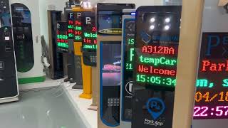 By integrating LPR and ticket dispensers with barrier gates#anpr #lpr #parking #parkingmanagement