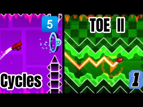 The Top 5 HARDEST official RobTop Levels in Geometry Dash (my opinion ...