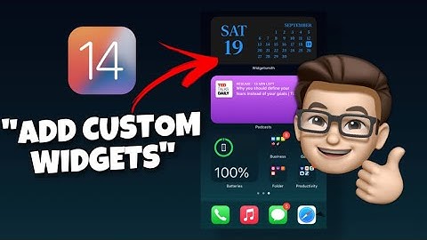 iOS 14 Home Screen Setup | How To Add Custom Widgets?!