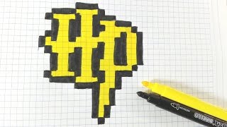 Harry potter pixel art- Como dibujar el simbolo de Harry Potter - thptnganamst.edu.vn